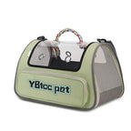 Sturdy Cat Carrier - Transparent Soft Sided Dog Carrier & Travel Pet Pack - silvia-therhond